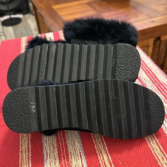Coach black boots size 6B - Picture 11 of 12